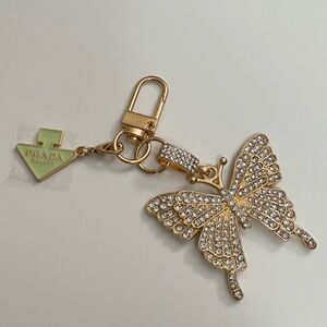 Prada Beauty Key Chain /Bag Charm